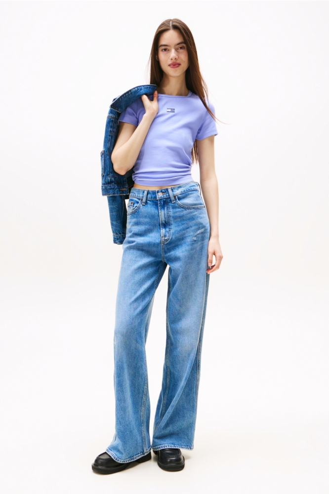 TJW SLIM BADGE RIB DW0DW17881 C5Z VINTAGE IRIS